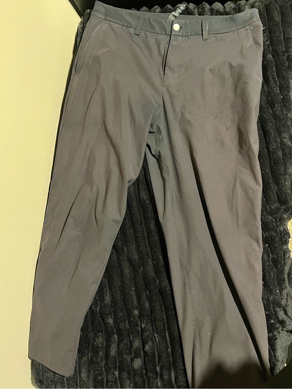 Lululemon Men's ABC Classic-Fit Trouser Warpstreme Gray Size 34